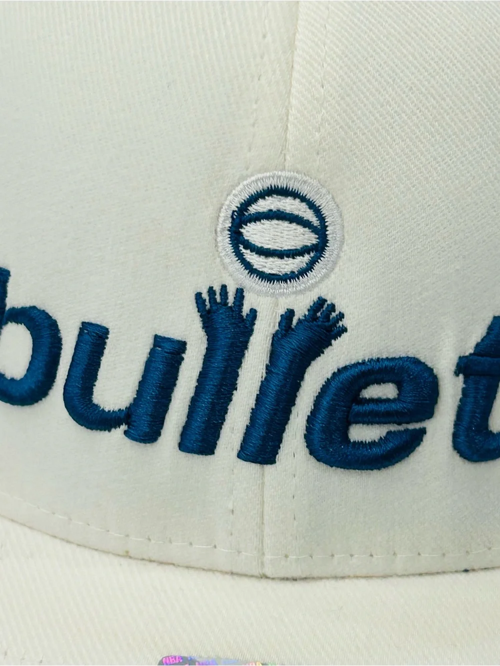 Vintage Washington Bullets Wizards Nike Jerry Stackhouse #42 Flex Fitted Cap Hat